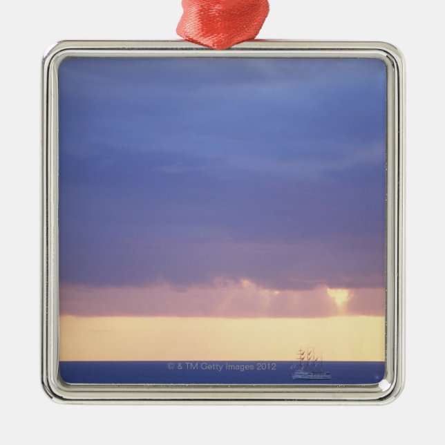 Sea 4 metal ornament (Front)