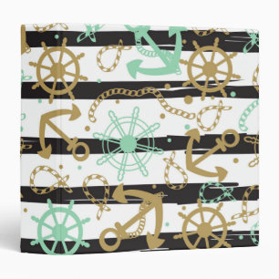 Sea Anchor Pattern Binder