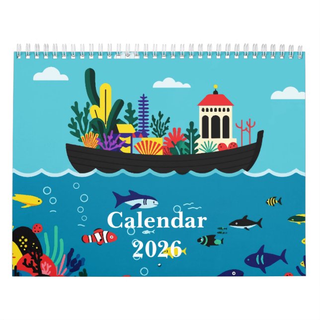 Sea and beach calendar (Cover)