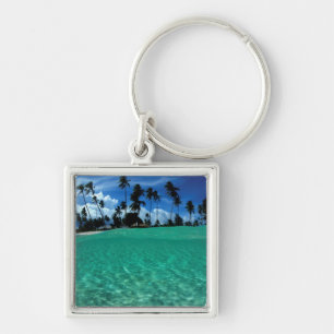 Sea And Island, Indonesia Keychain