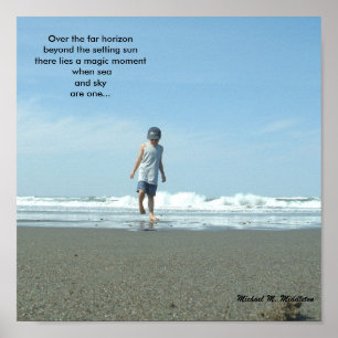 Sea and Sky Poster
