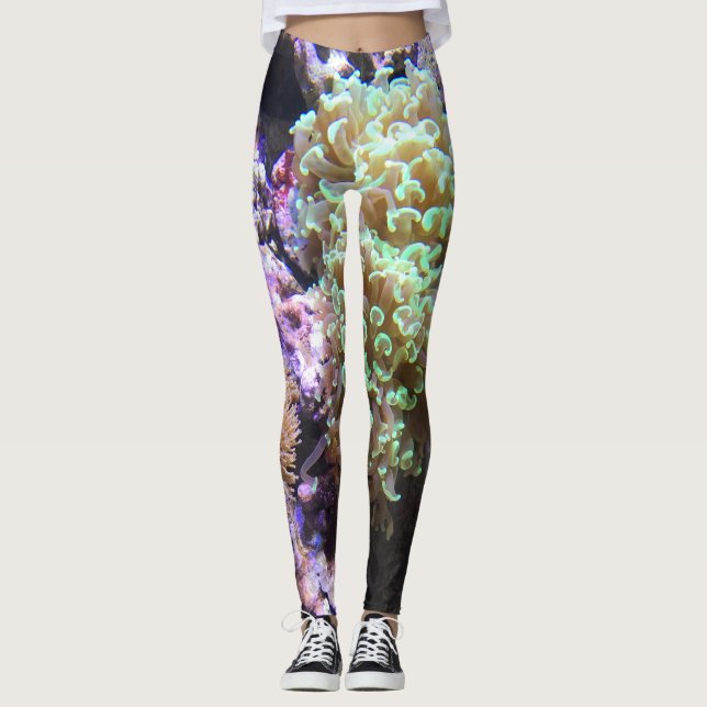 Sea Anemones Leggings (Front)