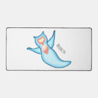 Sea angel cartoon illustration 