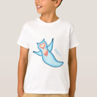 Sea angel cartoon illustration