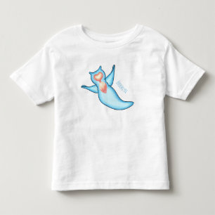 Sea angel cartoon illustration toddler t-shirt