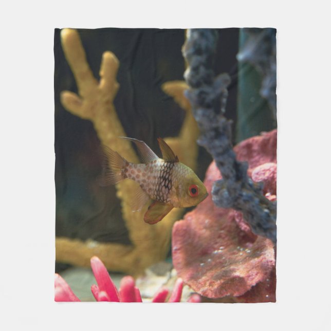 Sea Animals Fleece Blanket (Front)