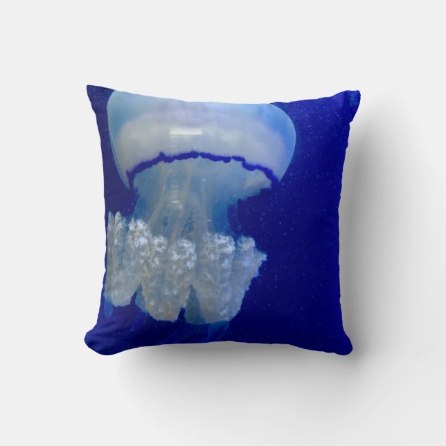 Sea Animals Throw Pillow (Front)