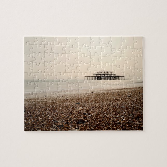 Sea at Brighton Beach Jigsaw Puzzle (Horizontal)