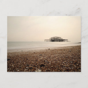 Sea at Brighton Beach Postcard