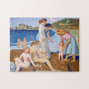 Sea Bathing, Maurice Denis Jigsaw Puzzle