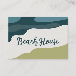Sea Beach  Business Card
