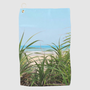 sea, beach, palm, nature, summer, tree, tropical, golf towel