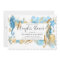 Sea & Beach Seahorse Couples Shower Invitation