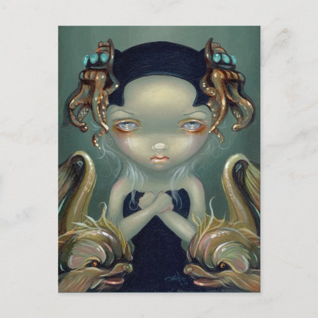 "Sea Beasties I" Postcard (Front)