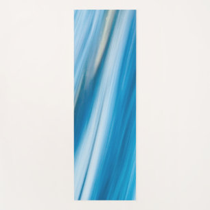 Sea Blue Abstract                  Yoga Mat