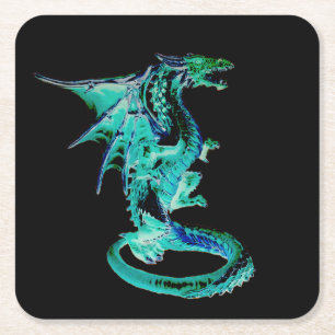 Sea Blue Dragon Coaster