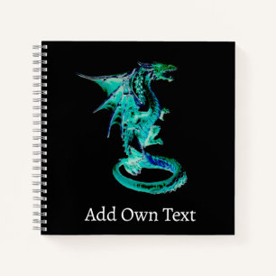 Sea Blue Dragon Notebook