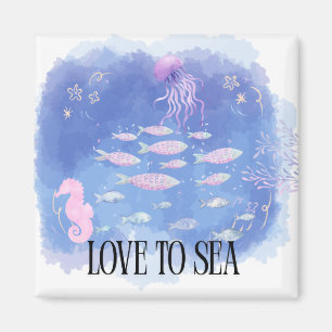 SEA Blue Magnet