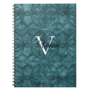 Sea Blue Watercolor Notebook