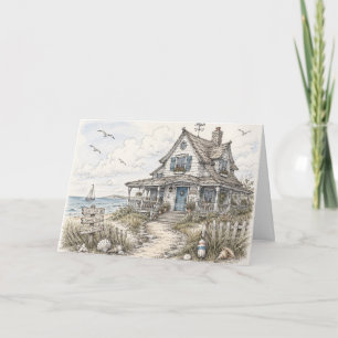 Sea Breeze Beach House Card