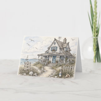 Sea Breeze Beach House Card