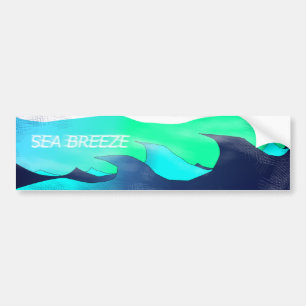 Sea breeze bumper sticker