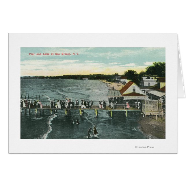 Sea Breeze Pier et Lake Scene (Devant horizontal)
