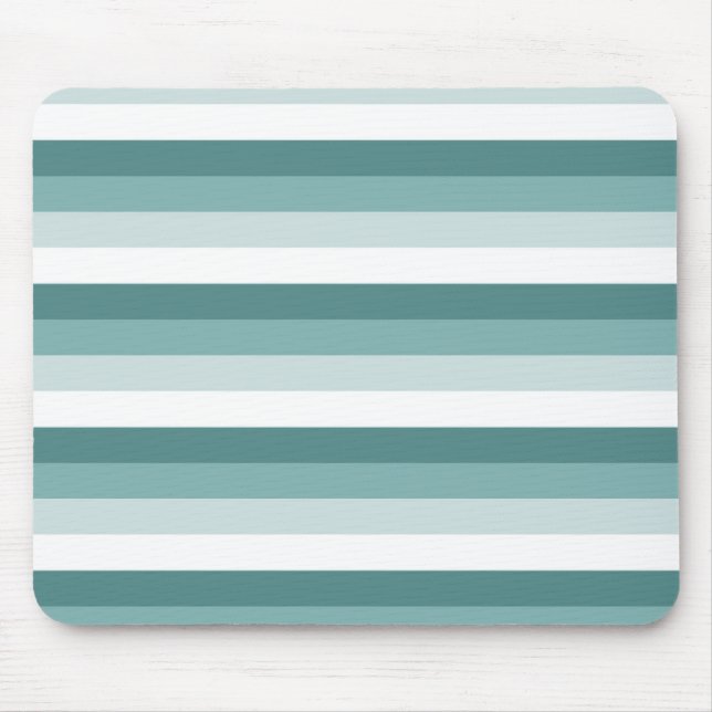 Sea Breeze Stripes Mouse Pad (Front)