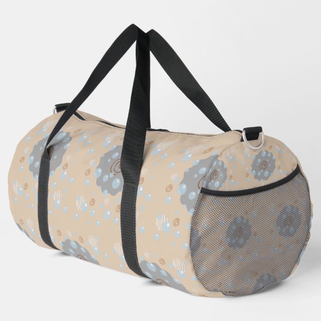 Sea Bubbles Duffle Bag (Right Corner)