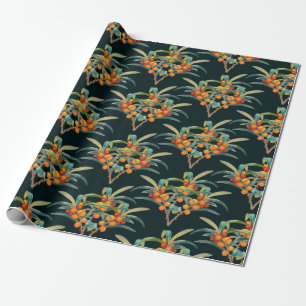 Sea Buckthorn Wrapping Paper