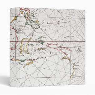 Sea chart East of India Indonesia Binder