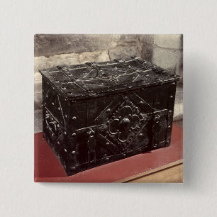 Sea chest, from Nuremberg 2 Inch Square Button