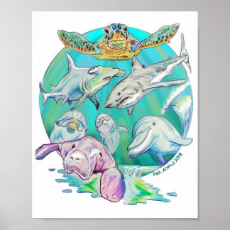 Sea Circle of Life Value Poster Paper (Matte)