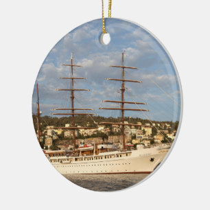 Sea Cloud II Ceramic Ornament