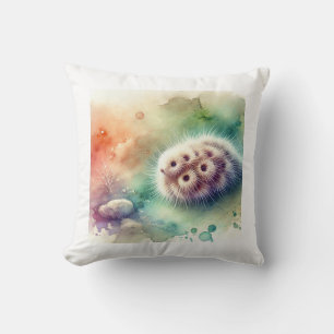 Sea cookie 170724AREF147 - Watercolor Throw Pillow