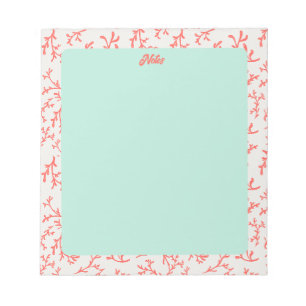 Sea Coral Notepad