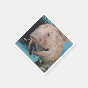 Sea Cow Swimming Napkin