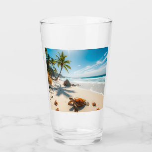 Sea  Crabs on Tropical Beach – Serene Ocea Glass