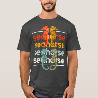 Sea Creature Ocean Aquarium Zoo Keeper Seahorse T-Shirt