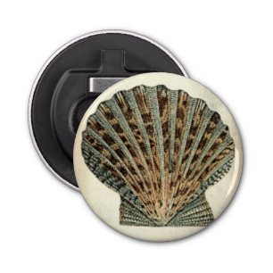 Sea Creatures by the Shore Bottle Opener