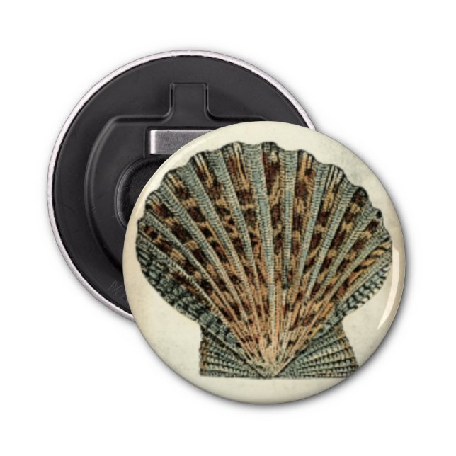 Sea Creatures by the Shore Bottle Opener (Front)