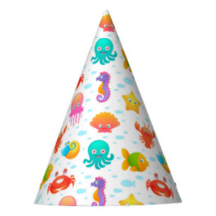 Sea Creatures  Party Hat