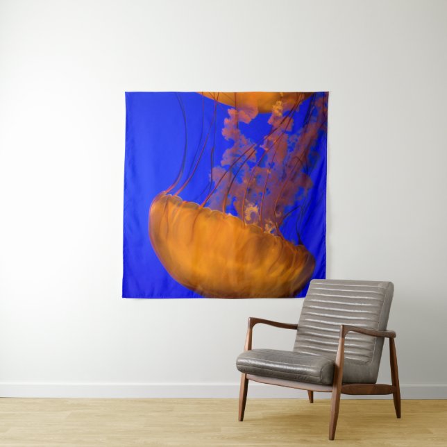 Sea Creatures Tapestry (In Situ)