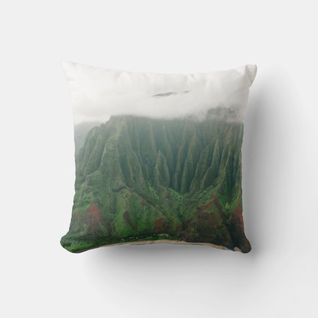 Sea Creatures Throw Pillow (Front)