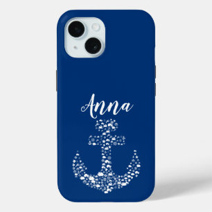 Sea Critters Anchor Nautical / Coastal iPhone 15 Case
