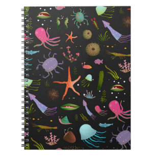 Sea Critters Pattern Notebook
