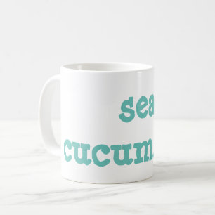 sea cucumbers coffee mug