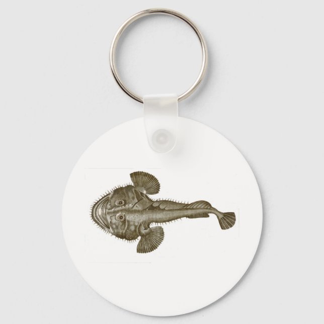 SEA DEVIL FISH KEYCHAIN (Front)