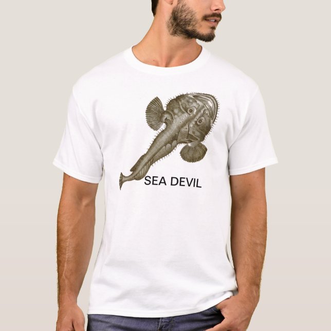SEA DEVIL FISH T-Shirt (Front)