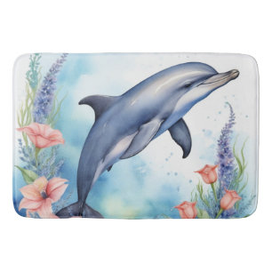 Sea Dolphin Bath Mat